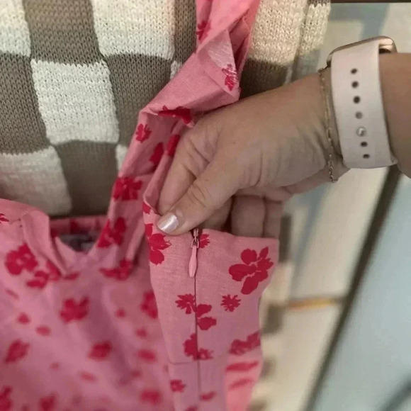 ZARA FLORAL DRESS SIZE XS - Picture 5 of 6